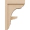 Ekena Millwork 6"W x 12"D x 18"H Classic Warren Rough Cedar Woodgrain TimberThane Corbel, Primed Tan CORUR06X12X18WARRCPR - alternate 6